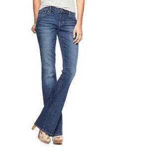 Gap - Sexy Boot Cut Jeans Low-Waist 447434-00 | Size 25 R | Medium Blue Wash